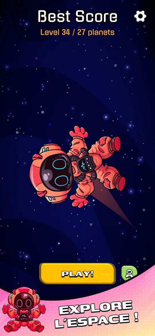 Gravity Hook : explorer l'espace