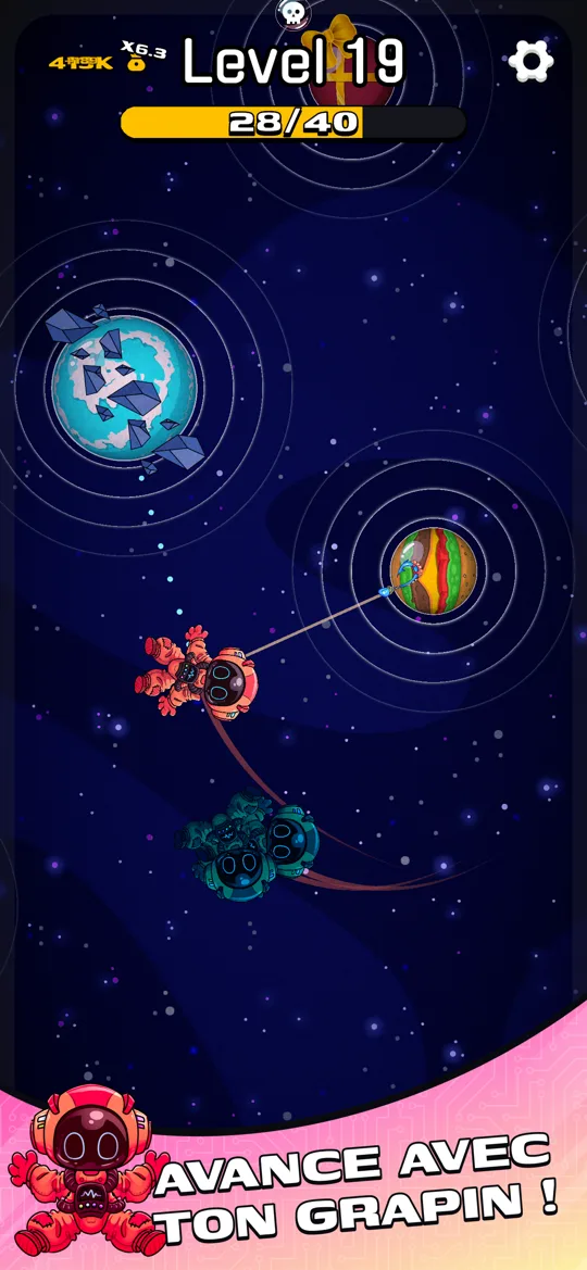 Gravity Hook : avancer au grappin